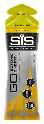 Gels énergétiques SIS Go Isotonic Energy Citron/Citron Vert - 6x60ml