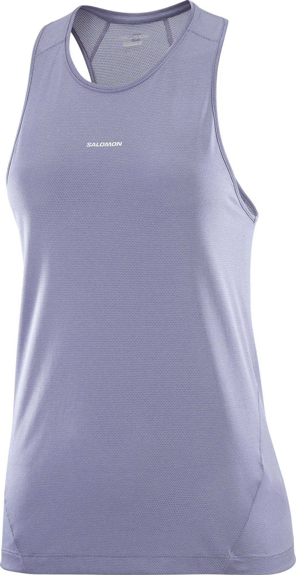 Salomon Women's Shkout Core Tank Blue Granite