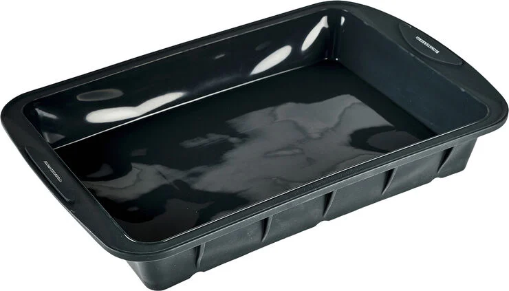 Blomsterberg Bageform 39 x 25 x 6 cm Grå Silikone Grå