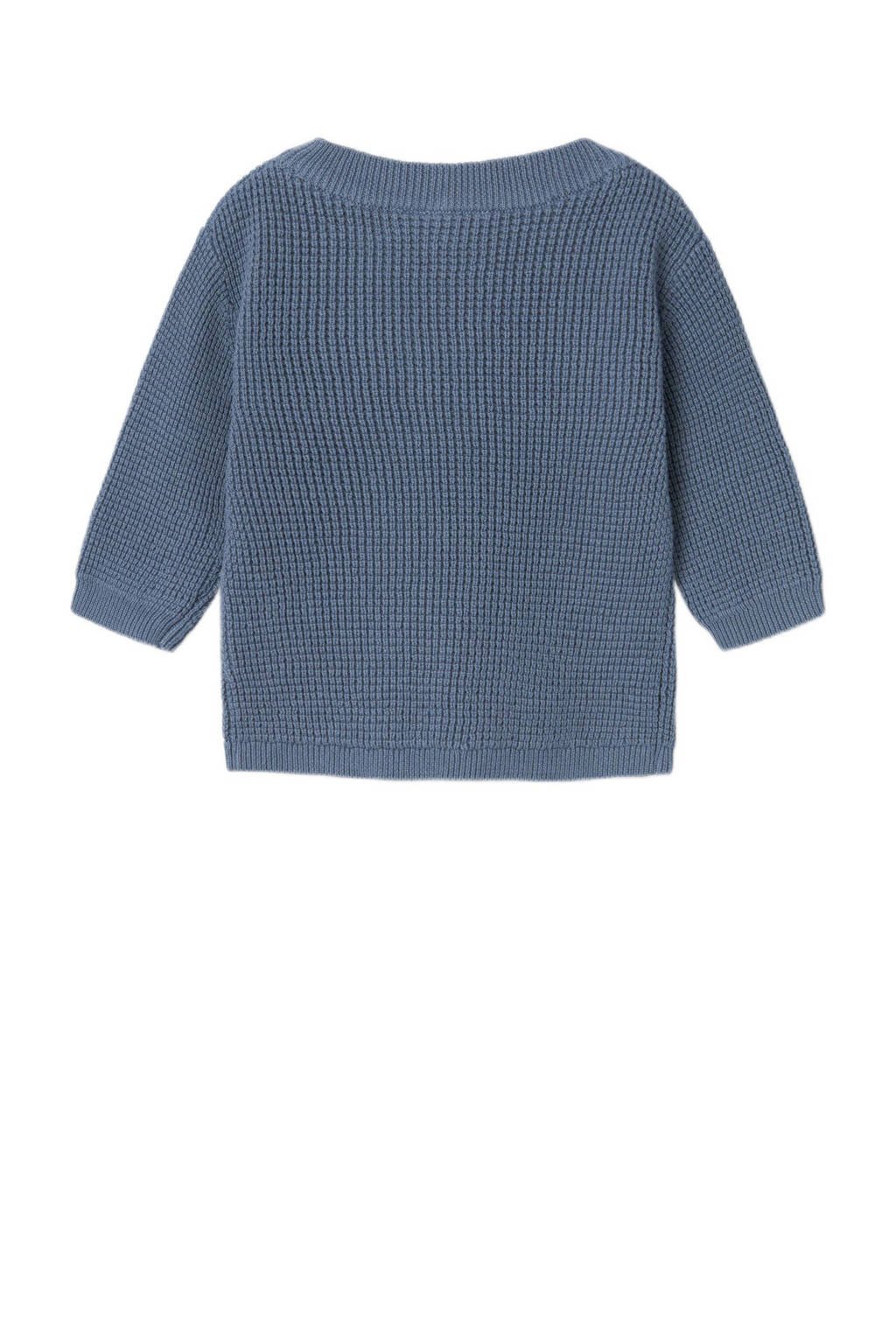 NAME IT sweater grijsblauw
