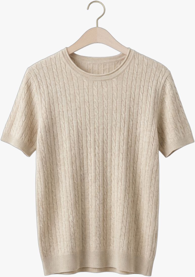 beige bruuns bazaar top anemonebbglenda knit