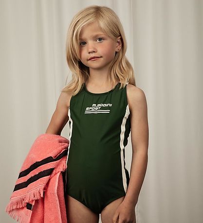 Mini Rodini Bådedragt - UV50+ - Sport - Green