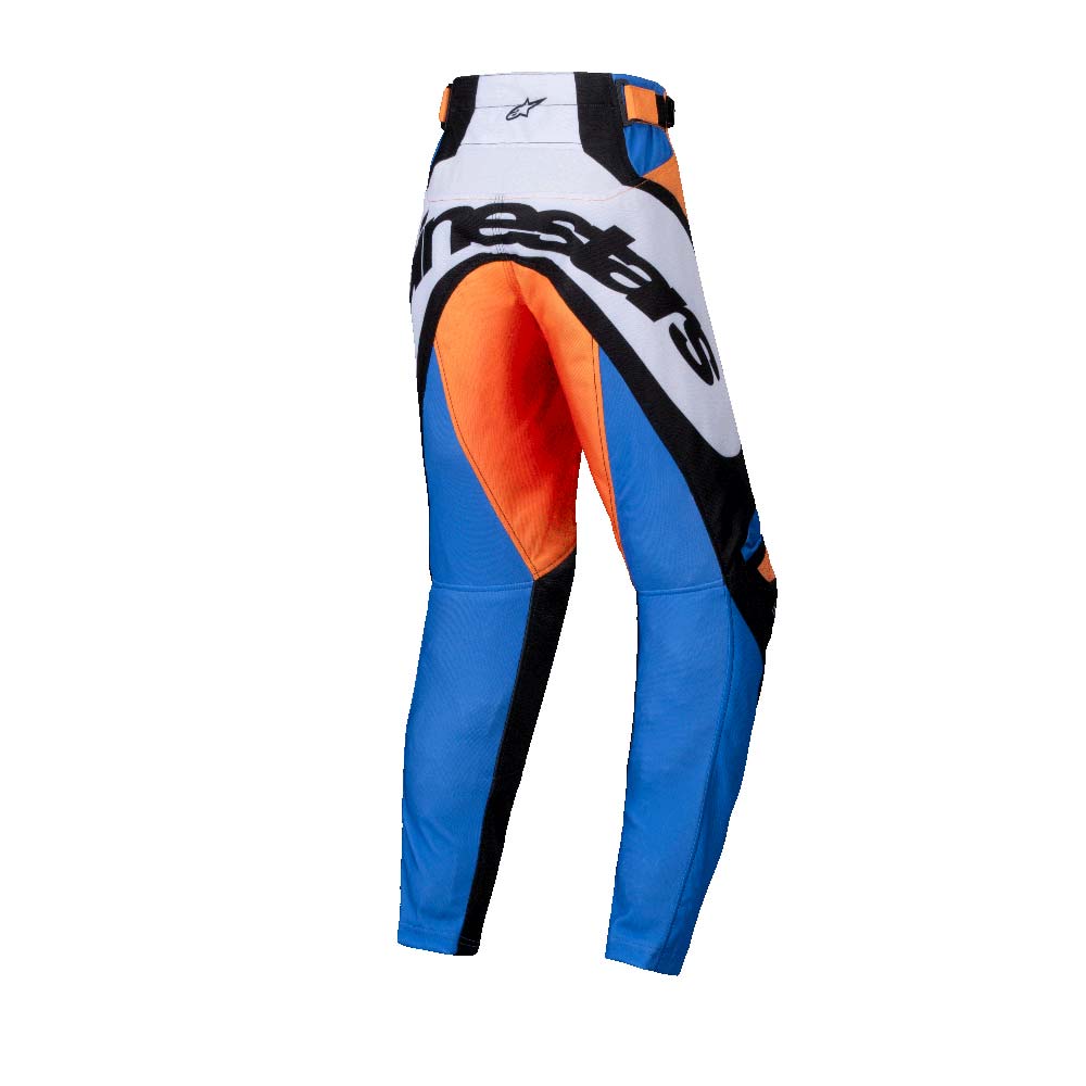 Alpinestars - Pantalon enfant Youth Racer Melt Orange / Bleu / Noir