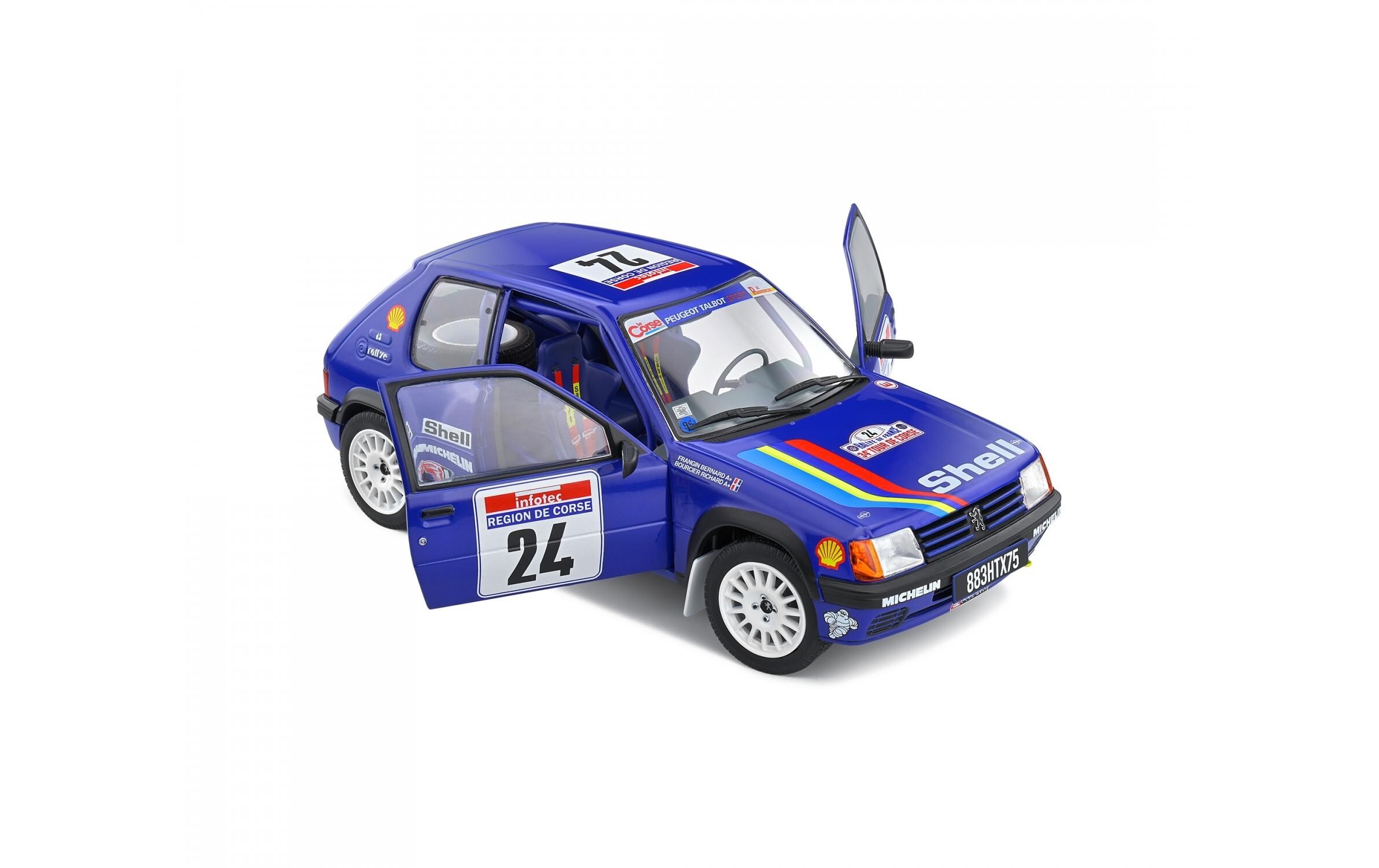 Rally Peugeot 205 #24 1:18Peugeot 205 Rallye Sammlermodell