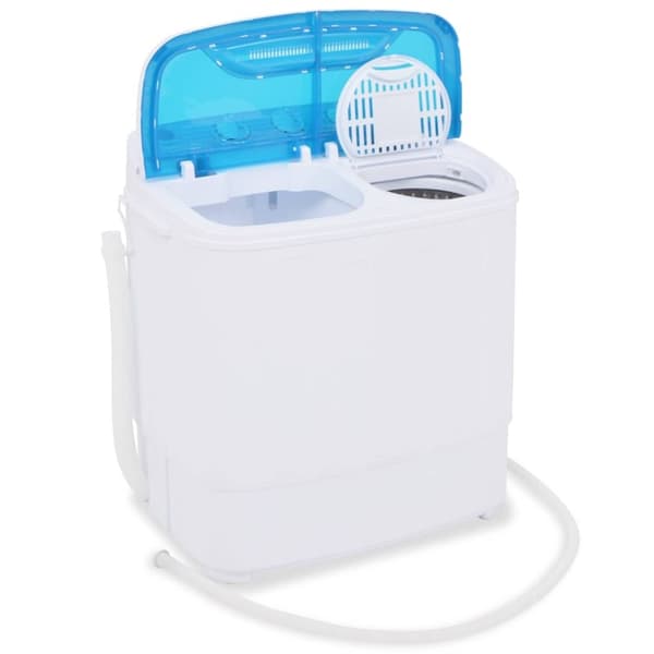 vidaXL Minivaskemaskin tvillingkar 5,6 kg
