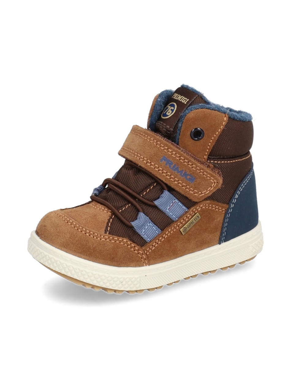 Lederkombination Boot