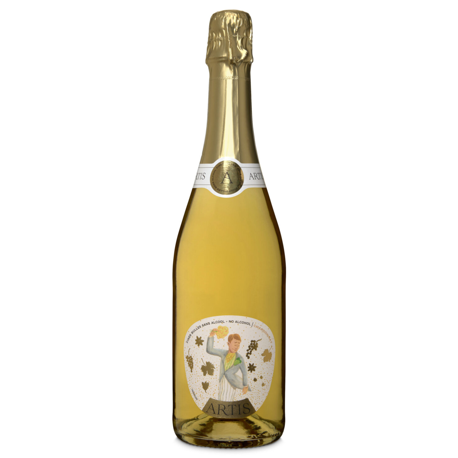 Artis Vin de France Sparkling Chardonnay, alkoholfrei -75cl