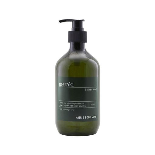 Meraki Harvest Moon Hair & Body Wash, 490 ml