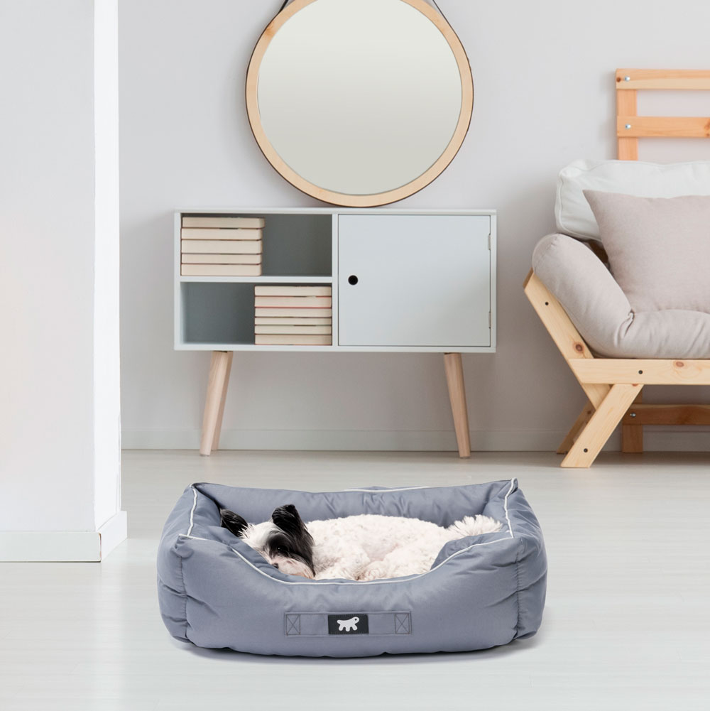 Ferplast panier chien coussin chien petite taille tissu anti-rayures lavable en machine à 30°cmatelas pour chien imperméable 55 x