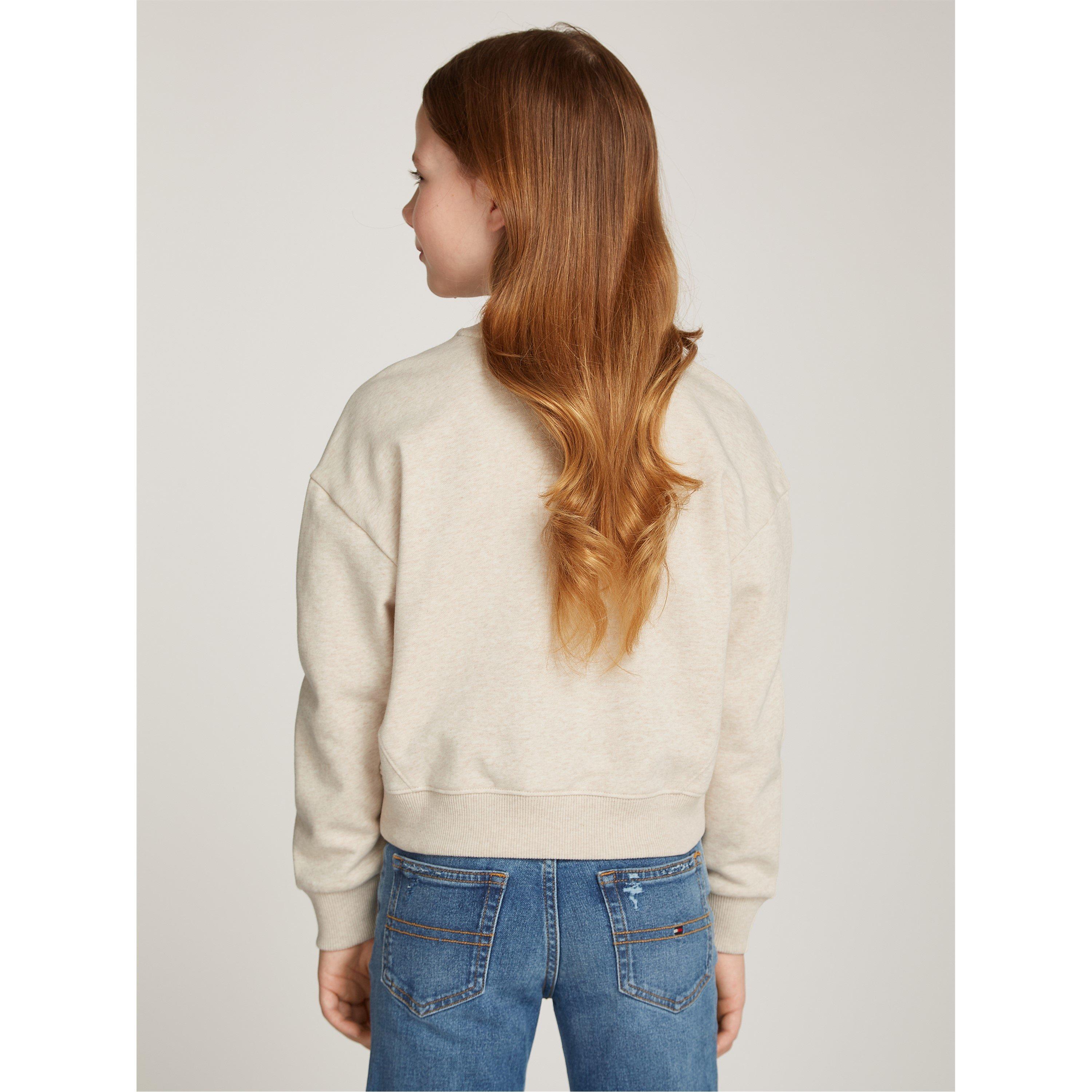 Tommy Hilfiger Dot Foil Crew Neck Sweatshirt Juniors
