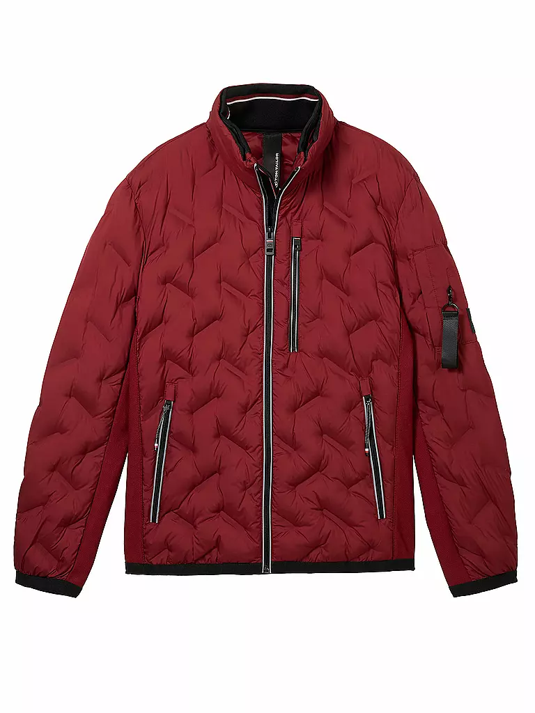 TOM TAILOR Leichtsteppjacke rot