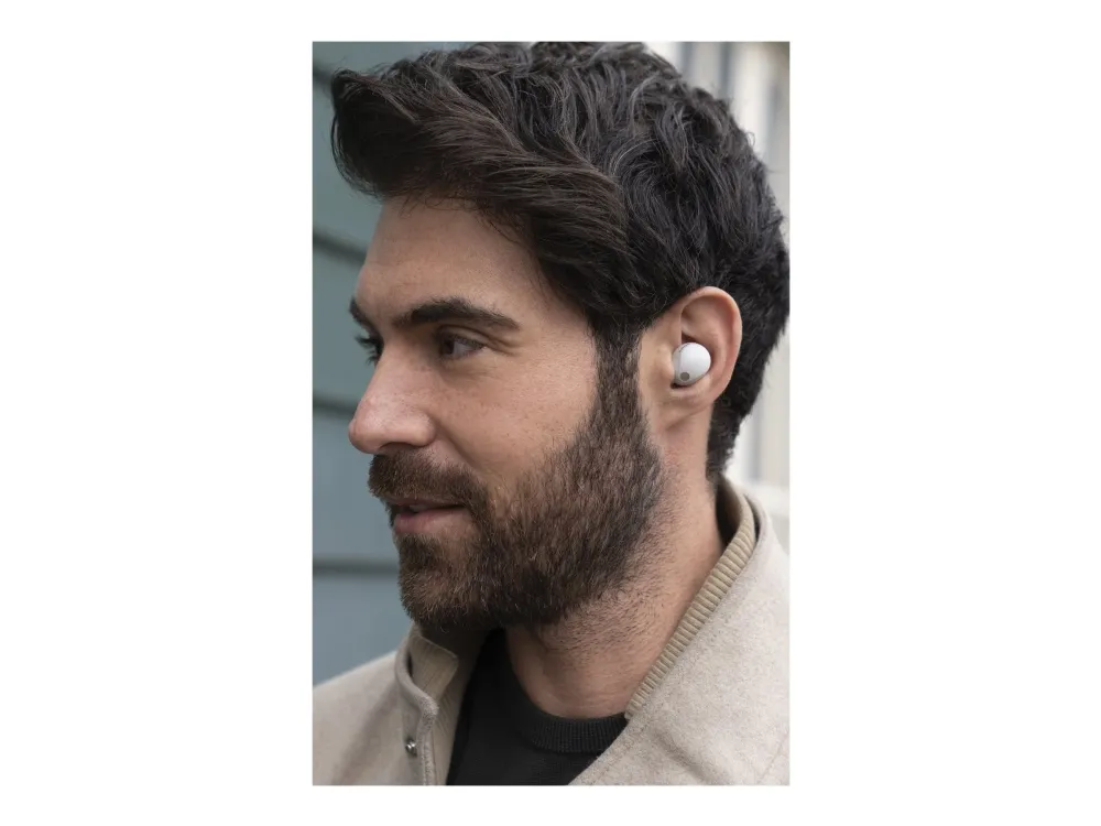 [OUTLET] - Sony WF-1000XM5 - Ægte trådløse øretelefoner med mik. - i øret - Bluetooth - aktiv støjfjerning - sølv