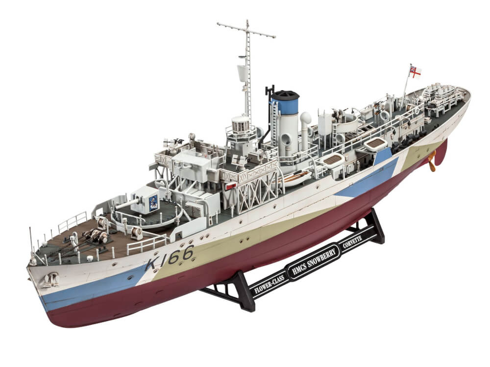 Flower Class Corvette HMCS Snowberry, Revell Modellbausatz