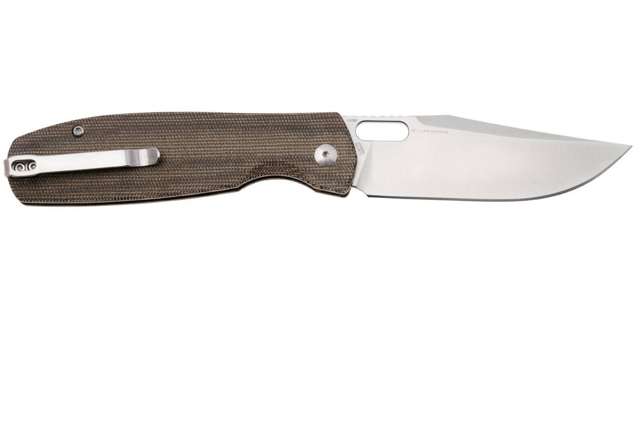 CJRB Prado J1936B-ODG Satin AR-RPM9, Canvas Micarta, zakmes