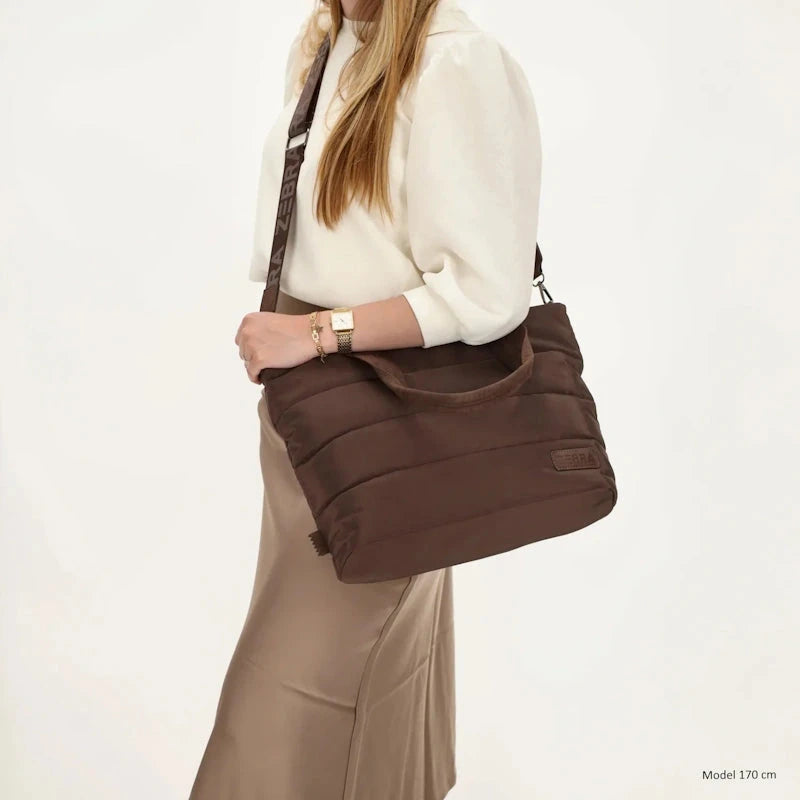 Zebra Trends Elske Shopper Donkerbruin