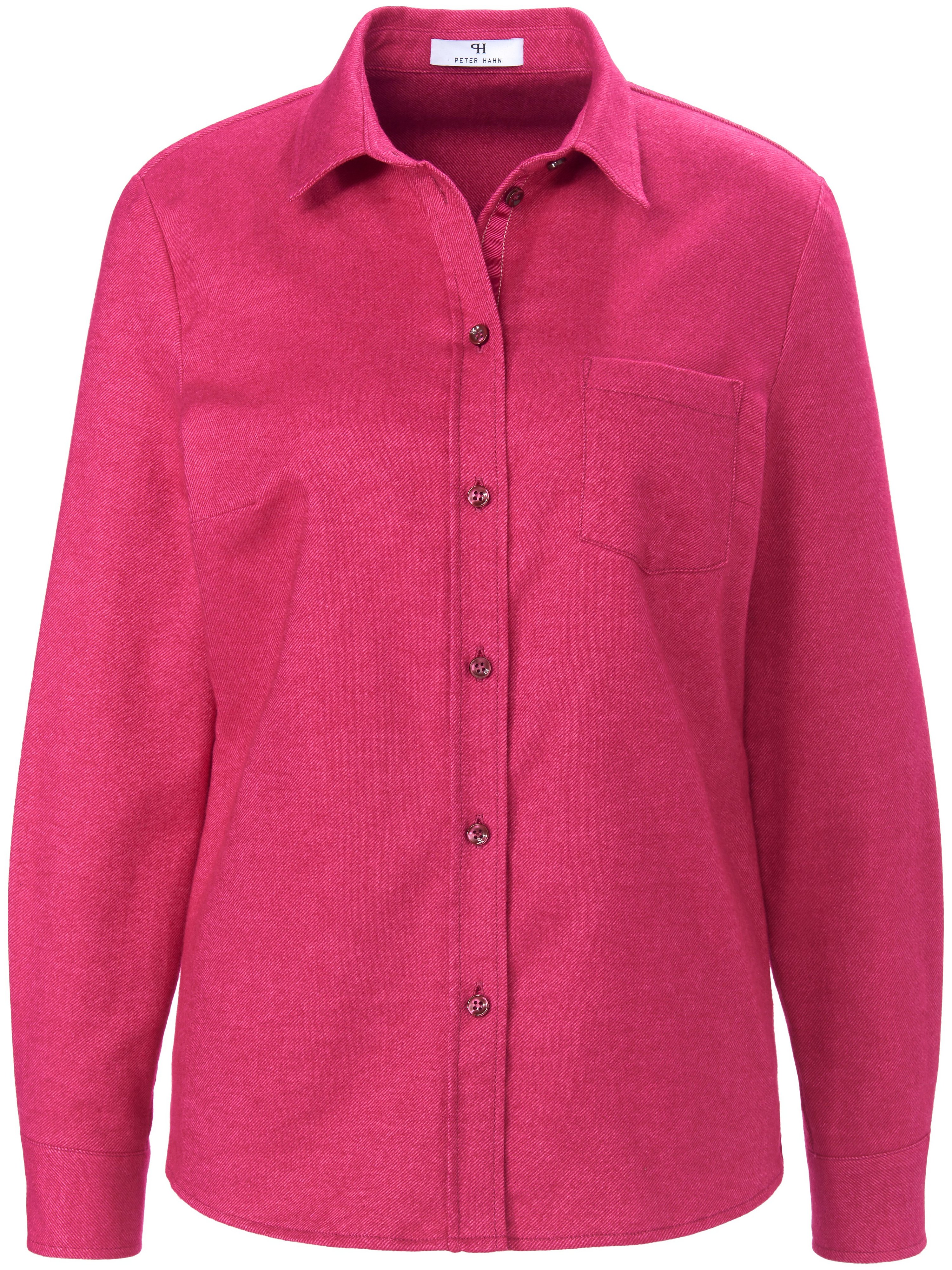 Bluse mit Hemdkragen