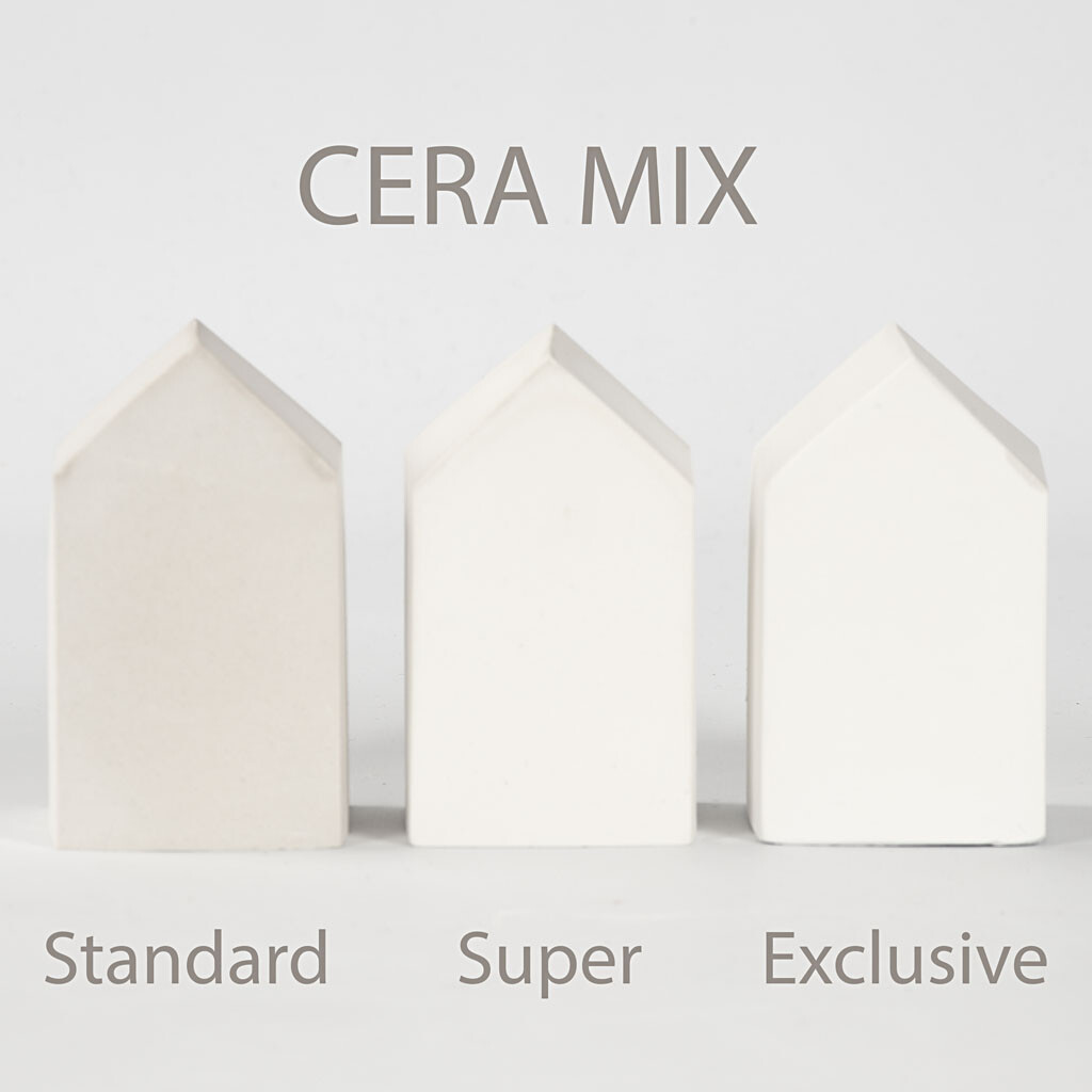 Cera-Mix Super Støbemasse - Hvid - 5 KG