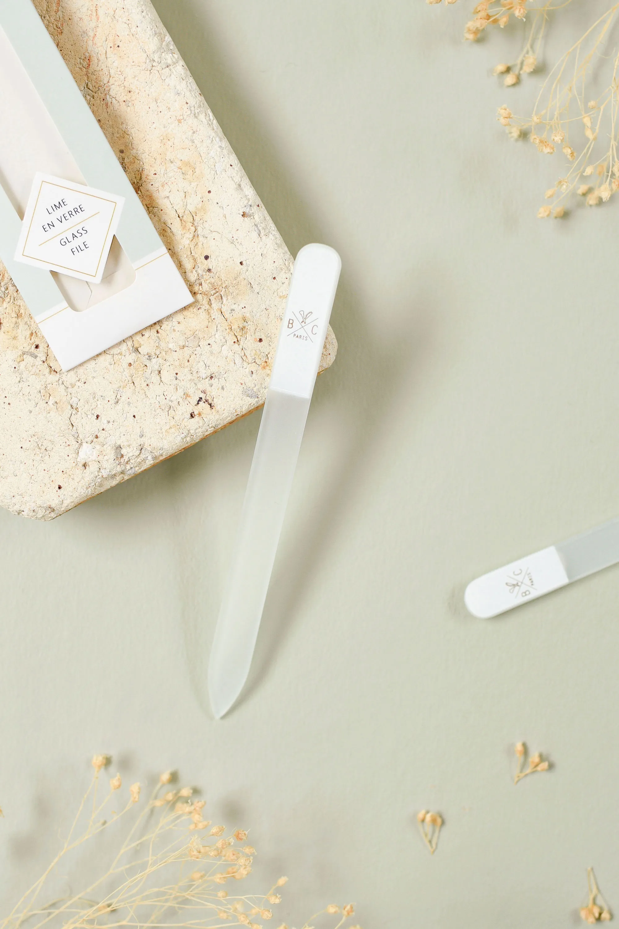 Bachca Lime à ongles en verre