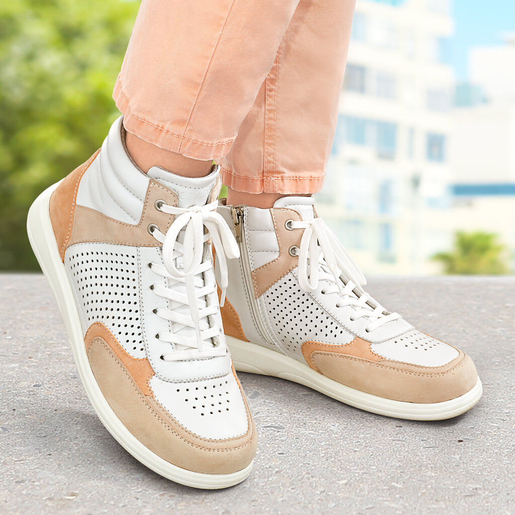 DAMEN - Sneaker JANI weiss-puder