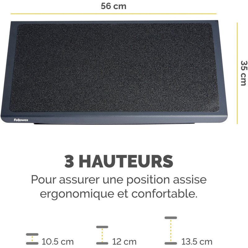 Repose-pieds inclinable métal - Fellowes
