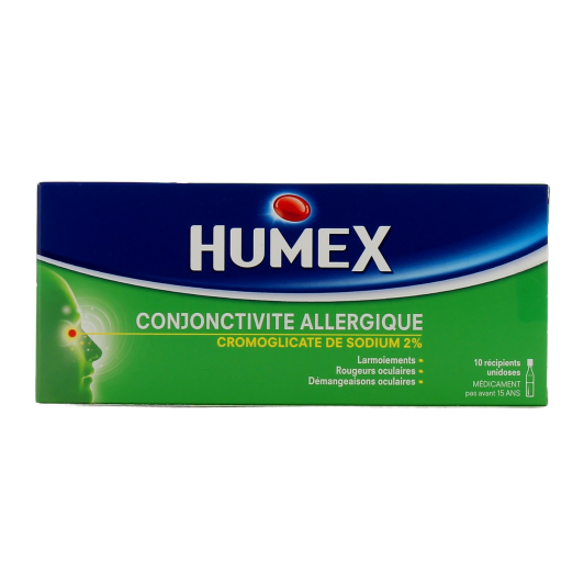 Humex Conjonctivite Allergique - Collyre antihistaminique