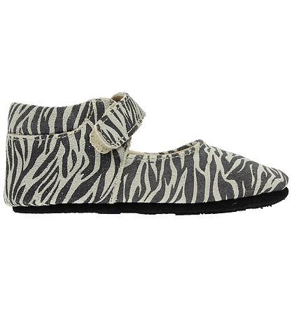 Fuzzies Ballerina Hausschuhe - Tess - Zebraprint