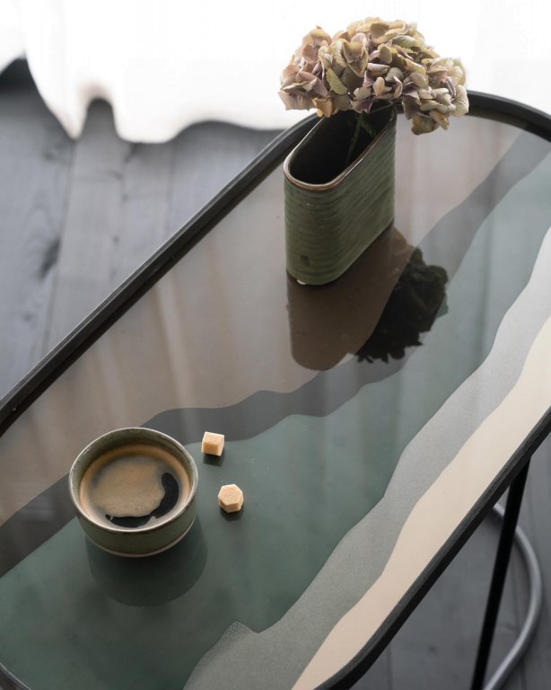 Ethnicraft Tray oblong bijzettafel M 69x33