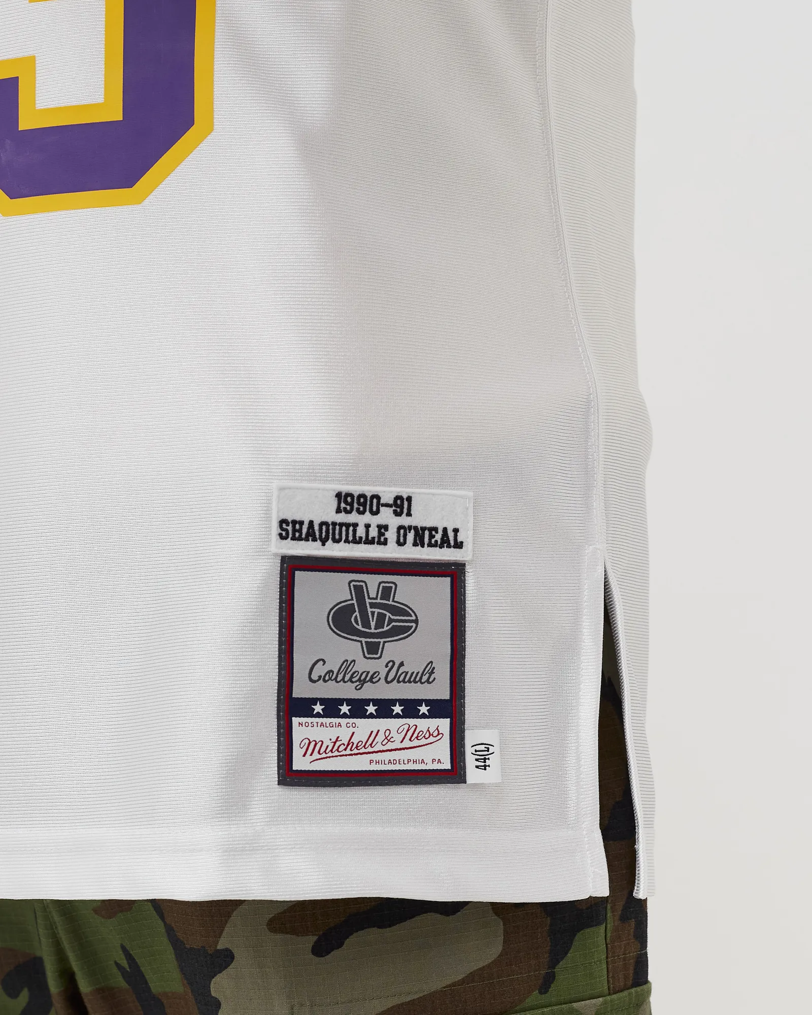 Mitchell & Ness NCAA AUTHENTIC JERSEY LOUISANA STATE UNIVERSITY 1990-31 SHAQUILLE O´NEAL #33