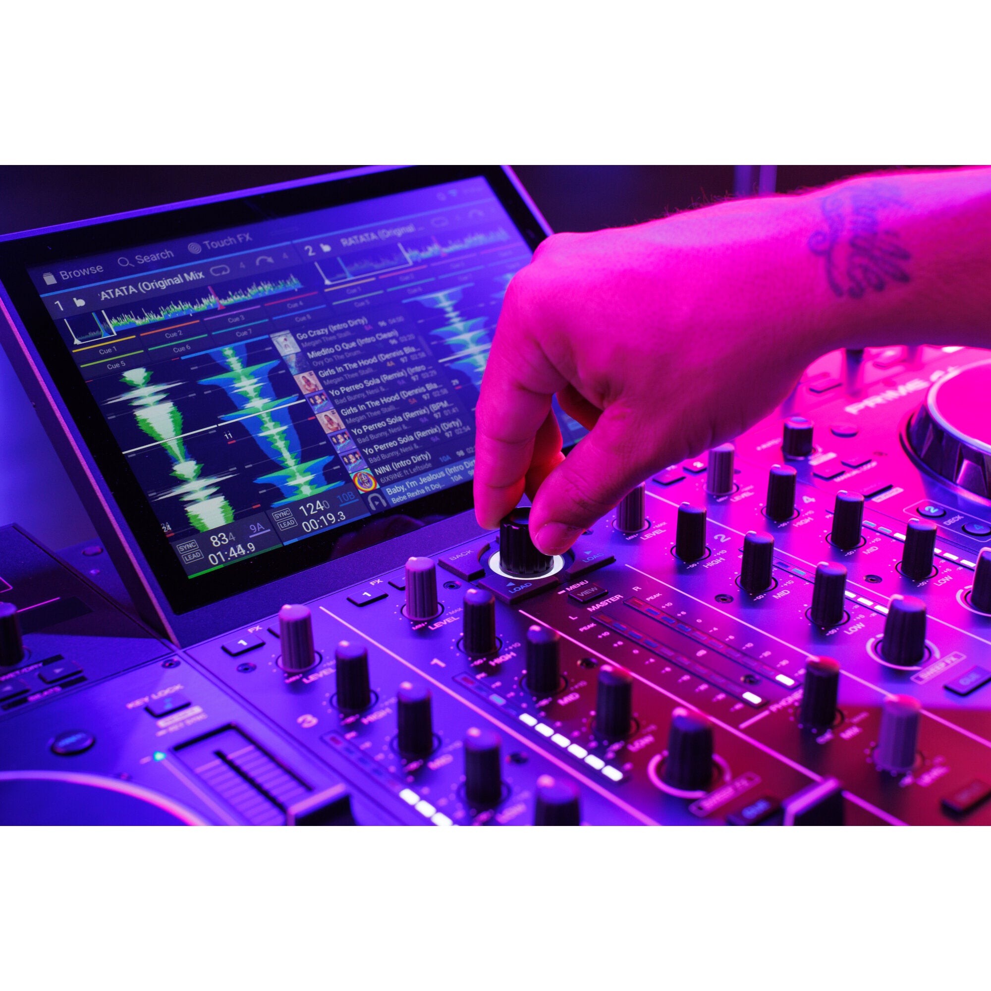 Denon DJ Prime 4+ 4-deck standalone DJ-controller