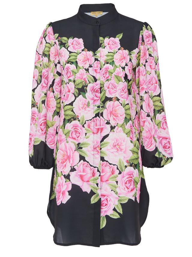 Longbluse Floral