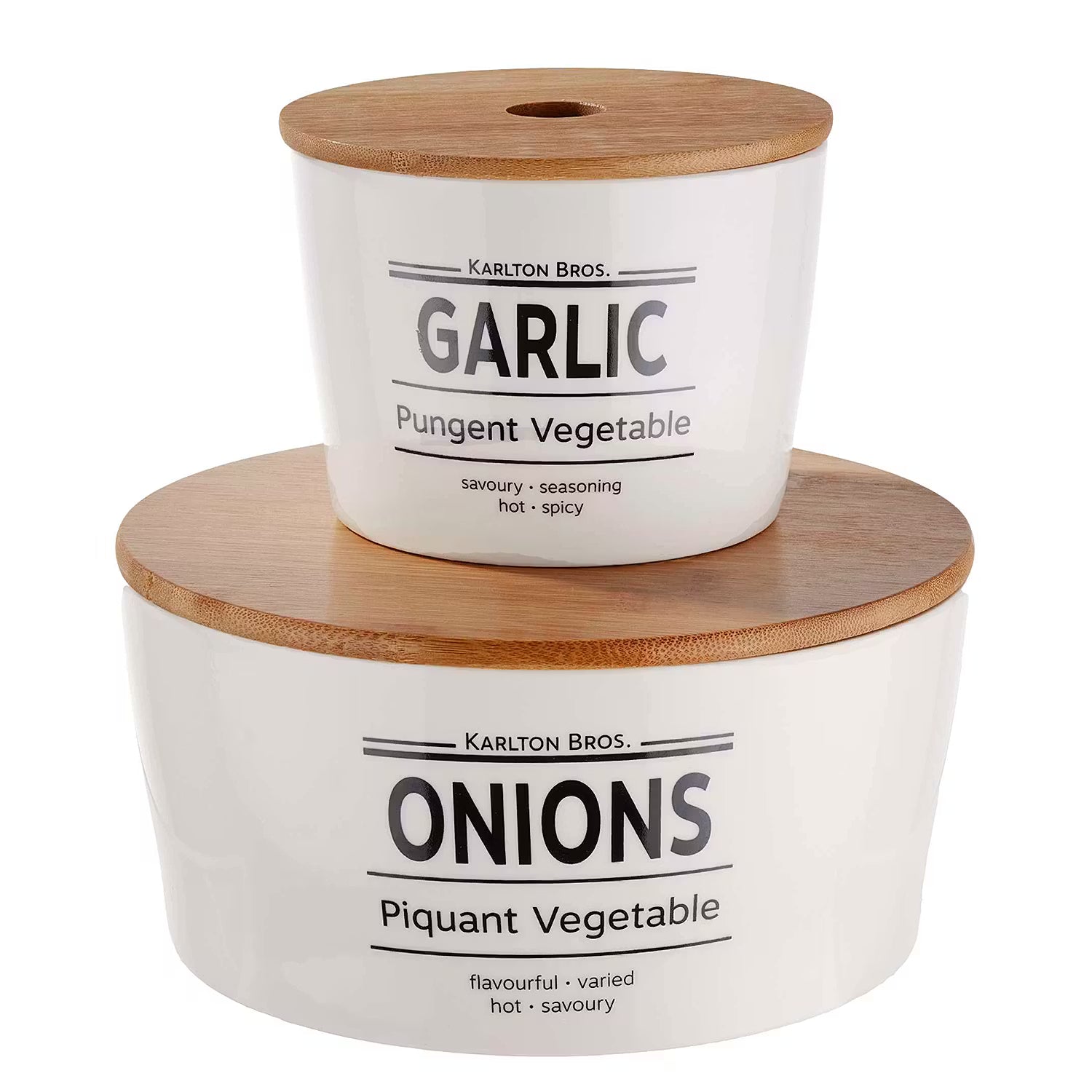KARLTON BROS. Knoblauch-& Zwiebeltopf