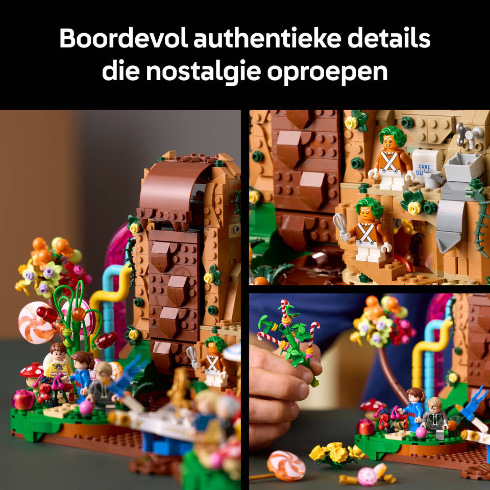 LEGO Ideas Willy Wonka en de Chocoladefabriek 21360