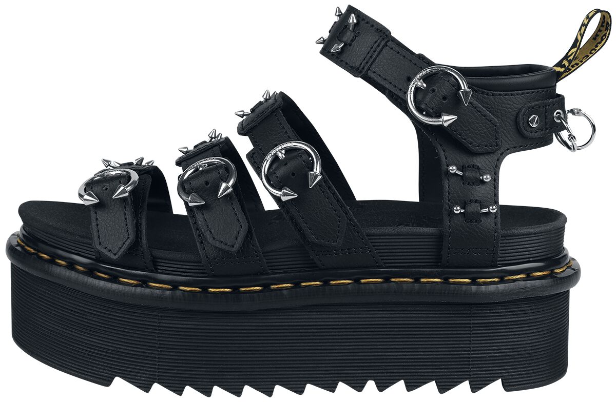 Blaire Quad HDW - Black Athena | Dr. Martens Tongs