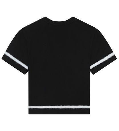Little Marc Jacobs T-shirt - Sort m. Hvid