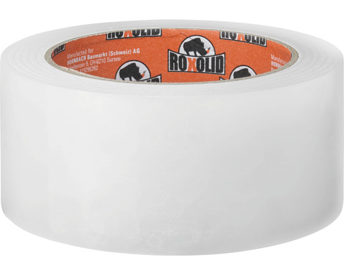 ROXOLID All-Weather Plakband Reparatietape Transparant 25 m x 48 mm