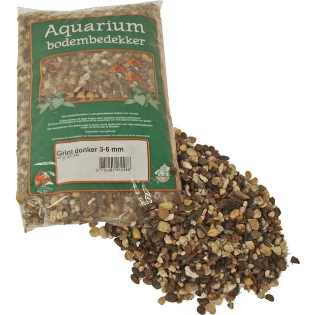 Gebr. de Boon Aquarium Grind Donker 3-6mm 2,5KG