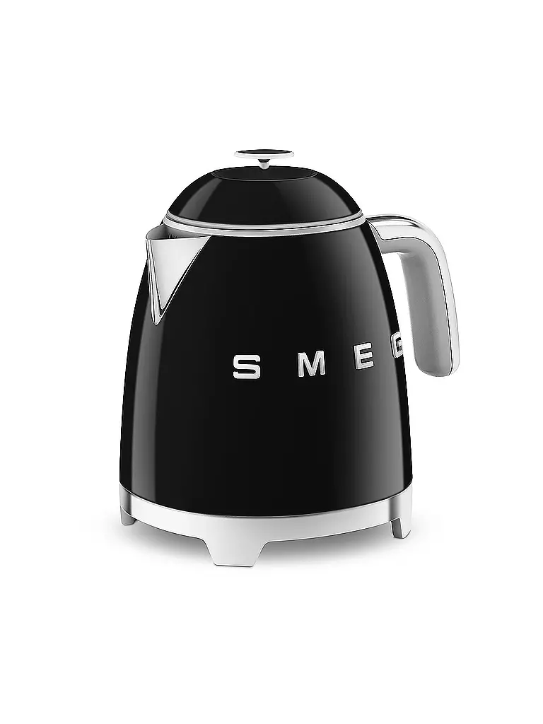 SMEG Mini-Wasserkocher 0,8l 50s Retro Style Schwarz KLF05BLEU schwarz