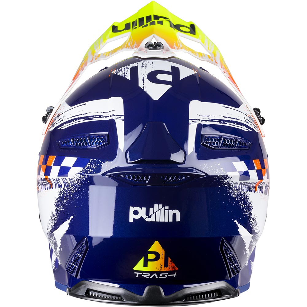 pull-in - Casque enfant Trash Kid - 2024 Navy / Blanc / Jaune / Orange