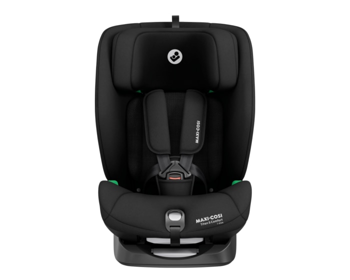 Titan S Comfort i-Size 15 M - 12 Y  76 - 150 cm  9 - 36 kg    Mehrere Sitz- und Liegepositionen |    G-CELL Seitenaufprallschutz |    Atmungsaktive, angenehm weiche Stoffe |    5-Punkt-Sicherheitsgurt |