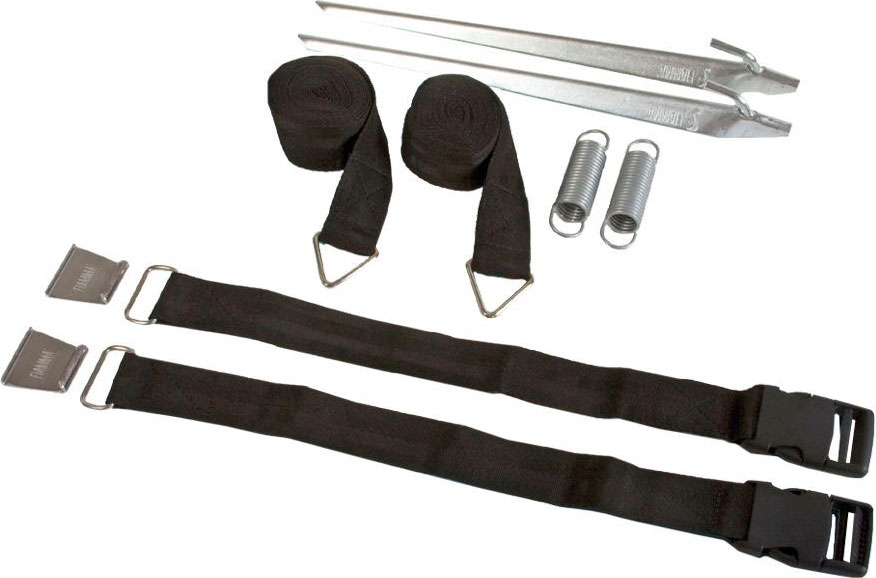 Fiamma Tie Down S Spanngurte Schwarz 300 cm