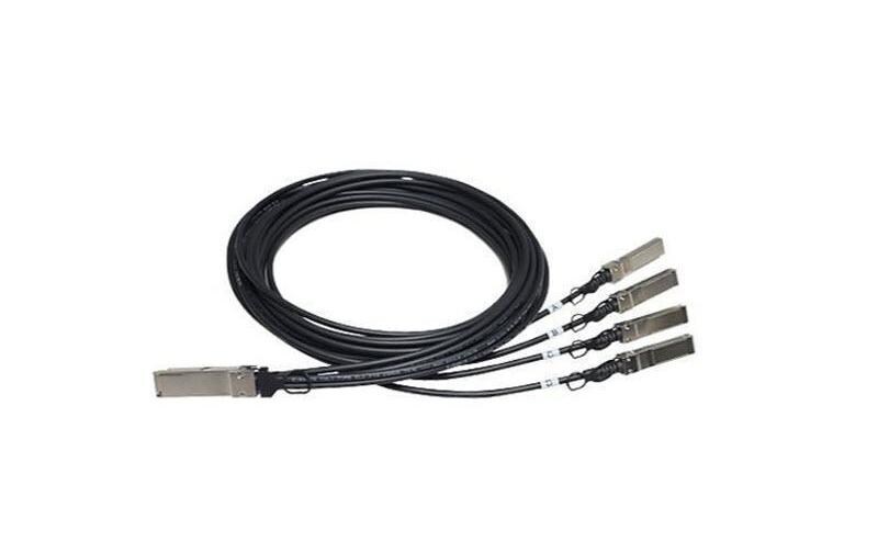 Direct Attach Kabel JG331A QSFP+/4x SFP+ 5 m<br>Direktanschluss-Kupferkabel