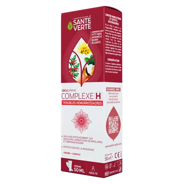 Santé Verte Circulymphe Complexo H Creme 50ml