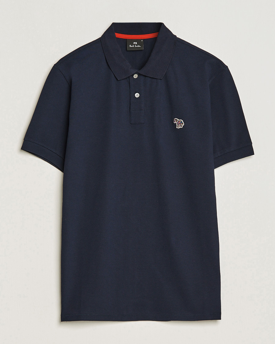 PS Paul Smith Regular Fit Zebra Polo Navy