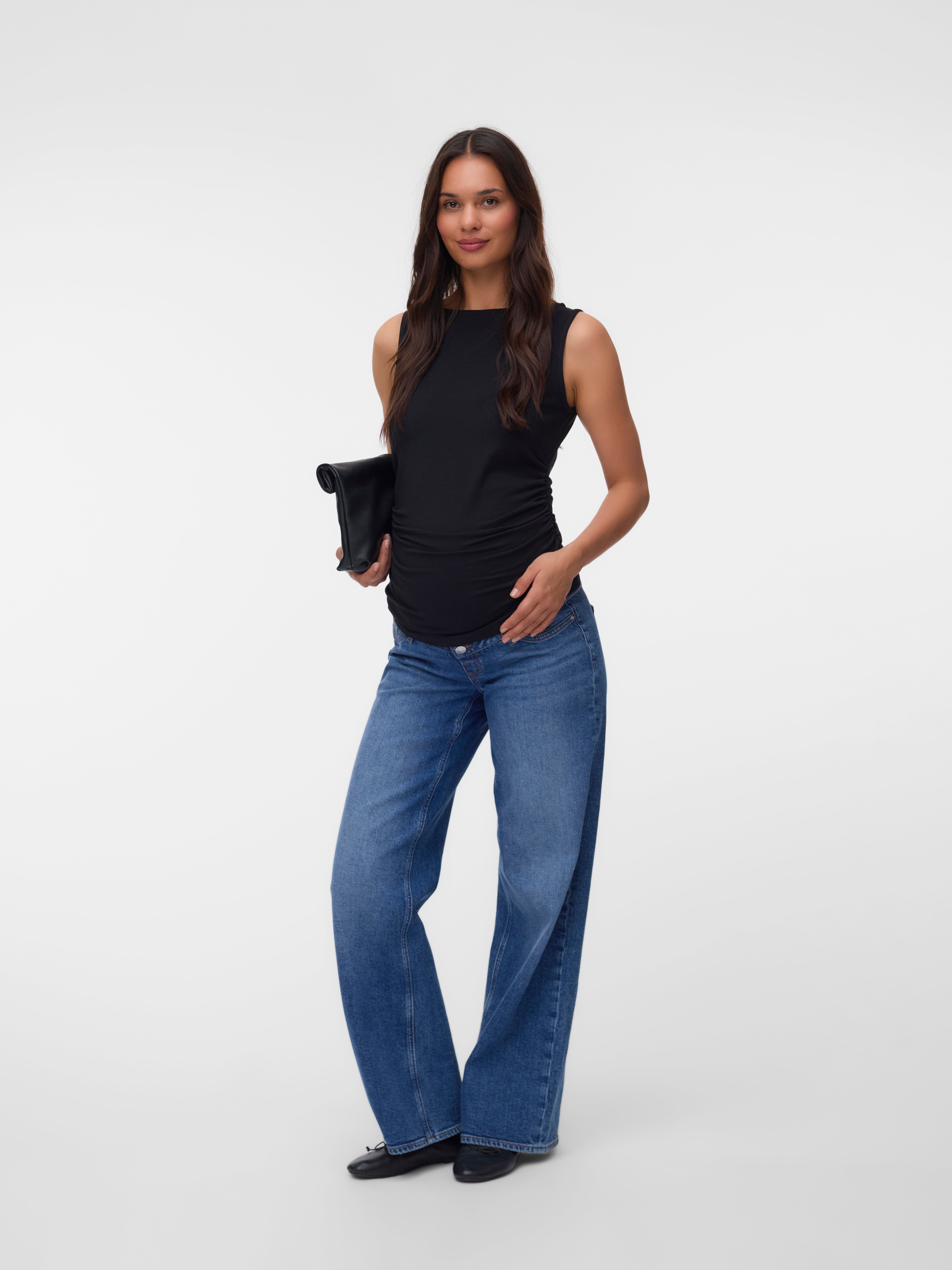 Regular fit O-hals Top
