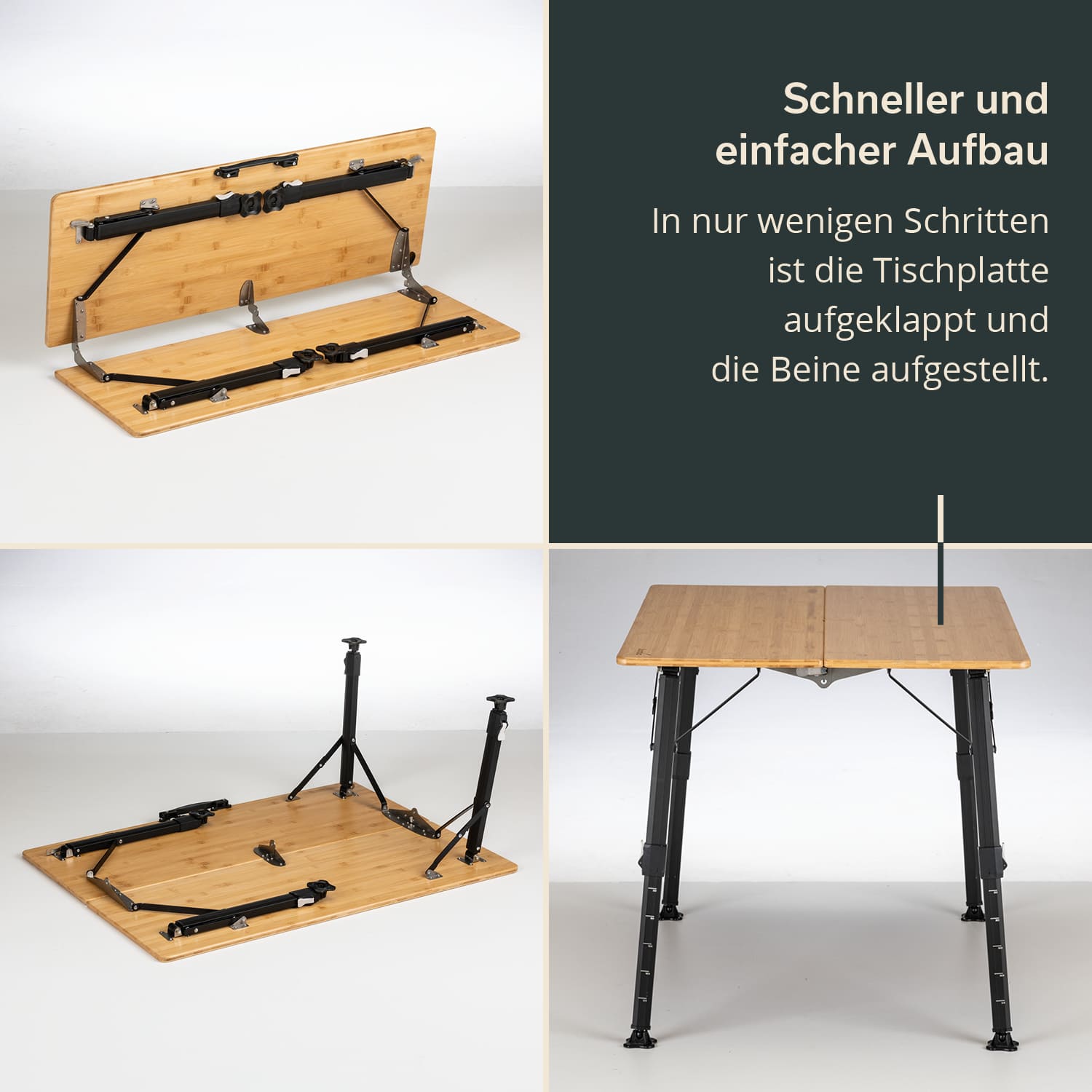 Skandika Tobro Bamboe kampeertafel