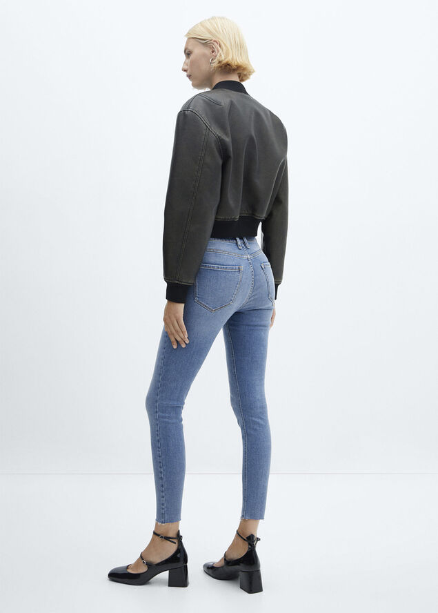 MANGO JEANS. -- ISA Open blue