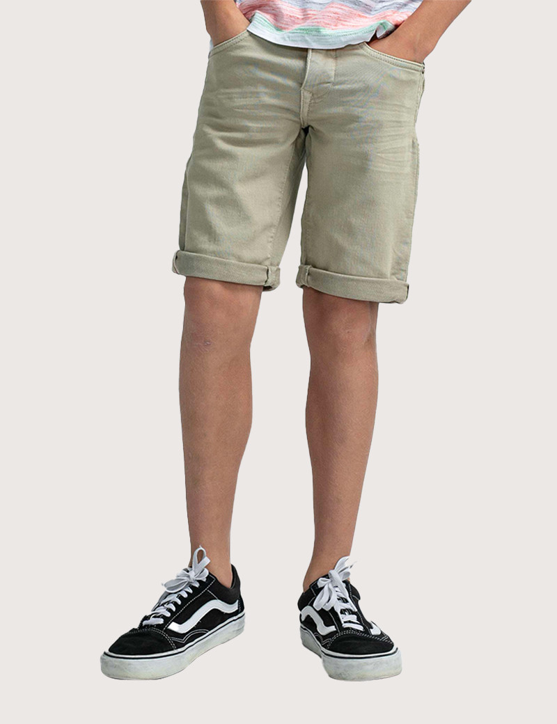 PETROL IND SHORT JOGG JEAN EUCALYPTUS HOMME