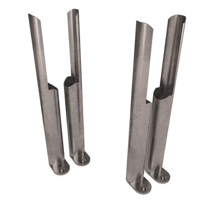 Eastbrook Imperia voetsteuntjes voor 2 koloms radiator metaal