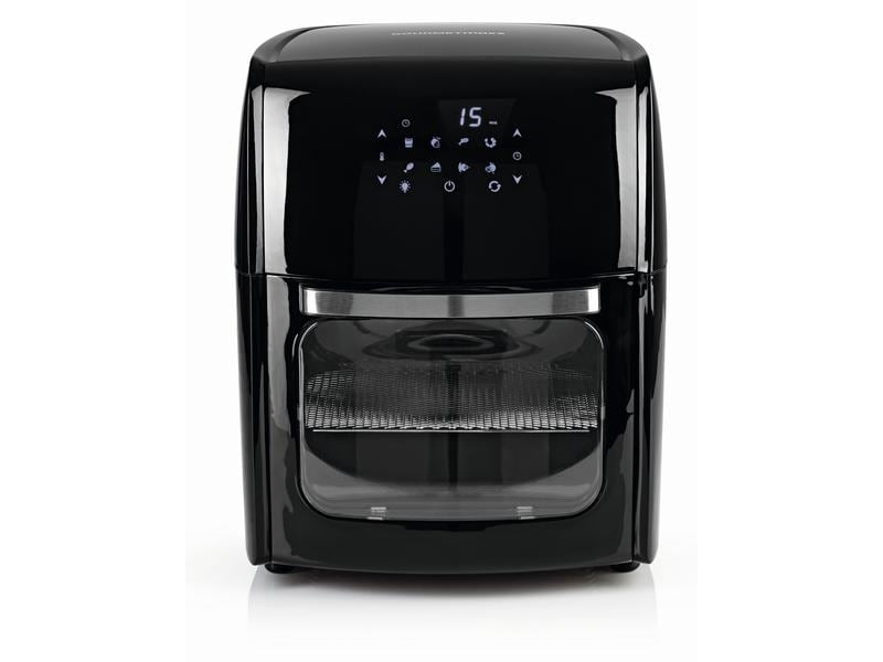 GOURMETmaxx Heissluft-Fritteuse Digital 9in1 Schwarz Backofen, Grill und Fritteuse in einem Gerät