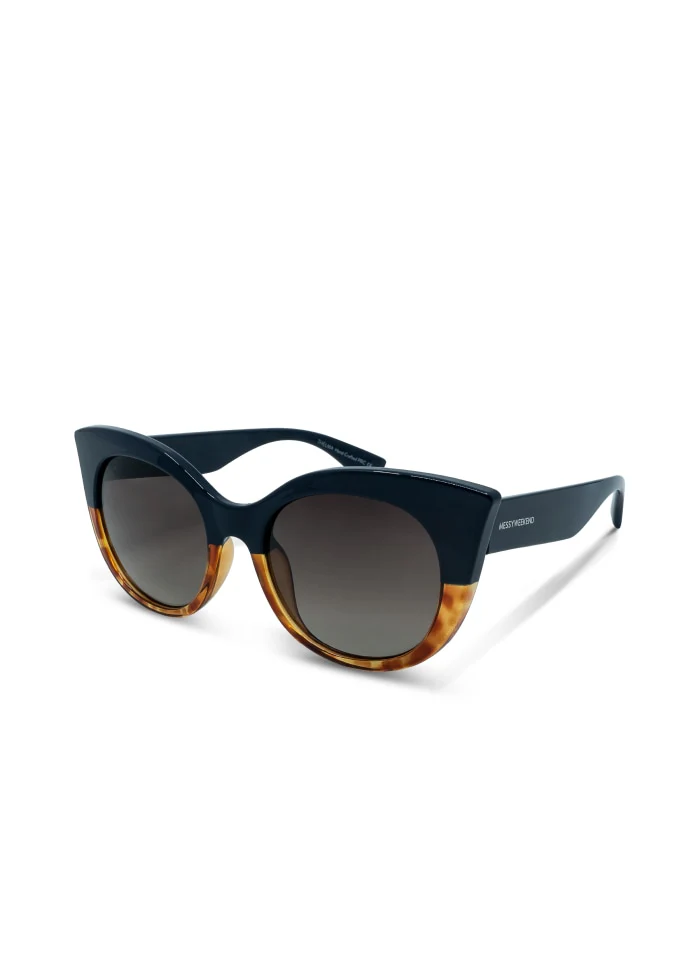 MessyWeekend  Thelma solbrille - Tortoise Blue
